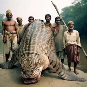 Kp6.”Unparalleled Discovery: Cracking The Mystery Surrounding A Mutant Fish In The Indian Ocean, With Unique Tiger-like Features!”