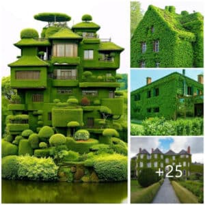 C4.”cradled By Nature: Enchanting Dwellings Amidst A Verdant Canopy”